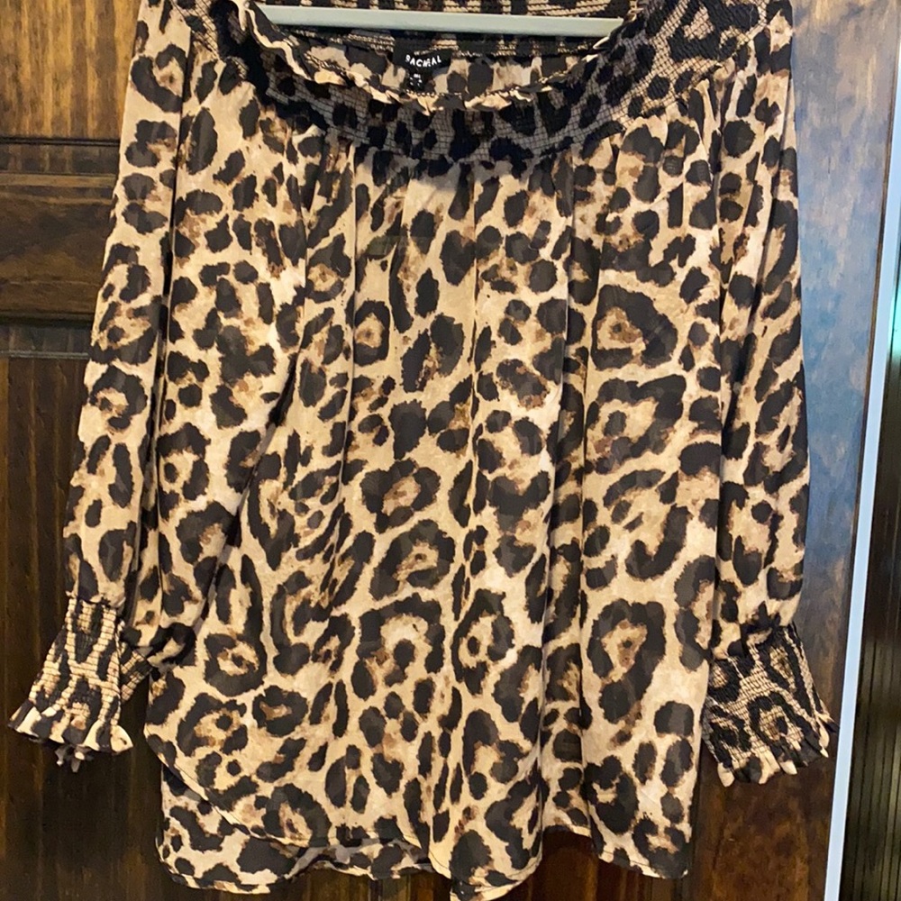 Polyester shell blouse